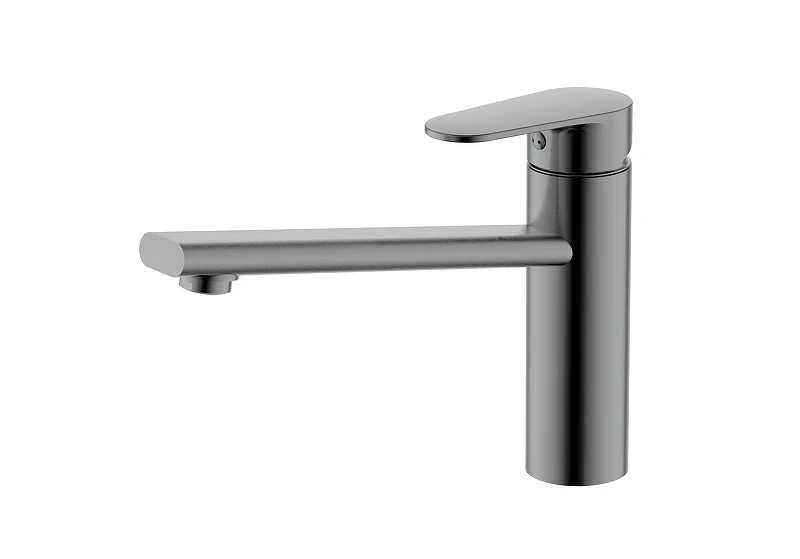 Смеситель для кухни Aquatek Ника AQ1880BGM цвет Оружейная сталь