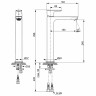 Смеситель для раковины Ideal Standard Connect Air A7027A2 цвет Brushed Gold / Золото шлифованное