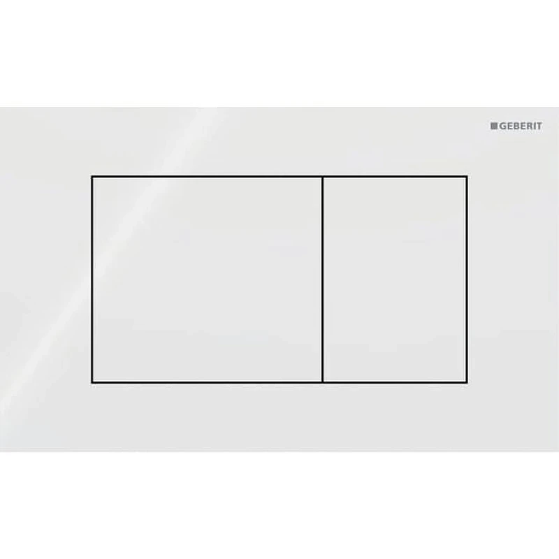 Клавиша смыва Geberit Sigma 40 115.629.SI.1 цвет Белый