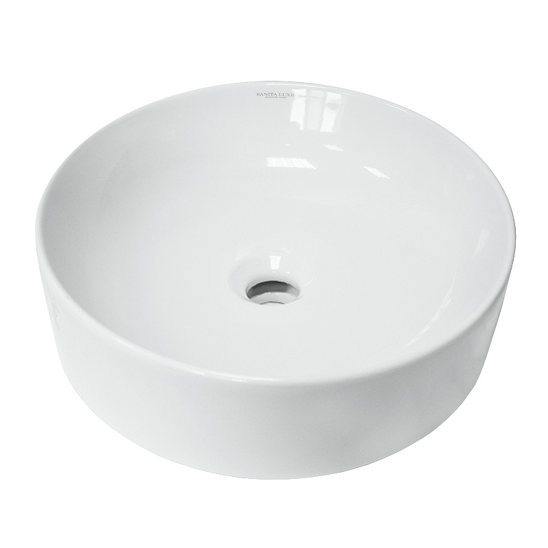 Раковина-чаша Sanita Luxe Best Slim 40 WB.CT/Best/40-N.Slim/WHT.G/S1 цвет Белый
