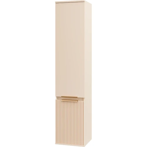 Шкаф пенал Brevita Enfida 35 L ENF-05035-030L Бежевый матовый МДФ / ЛДСП