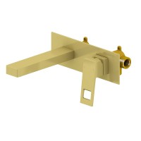 Смеситель для раковины Timo Briana 7171/17SM Золото матовое встраиваемый