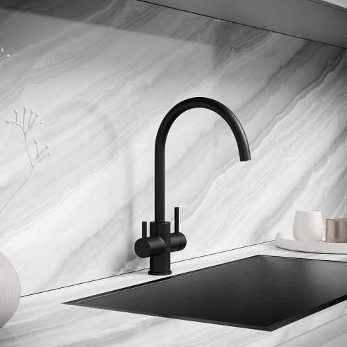 Смеситель для кухни Sancos Taper SC4012MB цвет Черный матовый