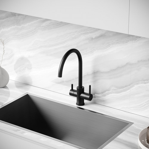 Смеситель для кухни Sancos Taper SC4012MB цвет Черный матовый