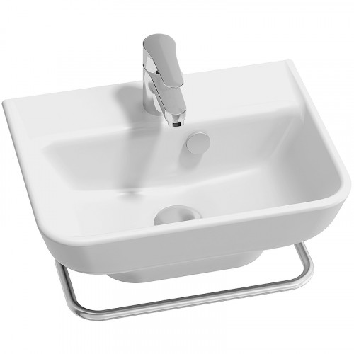 Раковина Jacob Delafon Struktura 45 EGH112-00 Белая фарфор подвесная