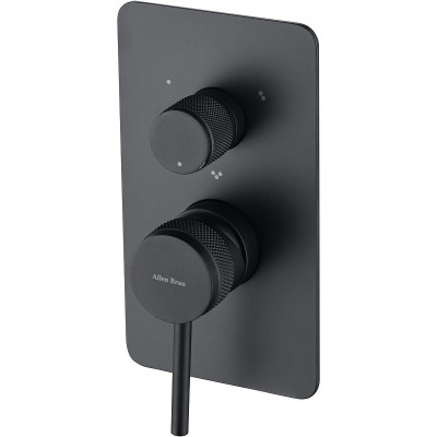 Смеситель для душа Allen Brau Priority 5.31A11-31 Черный матовый латунь встраиваемый