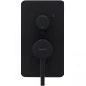 Смеситель для душа Allen Brau Priority 5.31A11-31 Черный матовый латунь встраиваемый