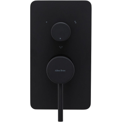Смеситель для душа Allen Brau Priority 5.31A11-31 Черный матовый латунь встраиваемый