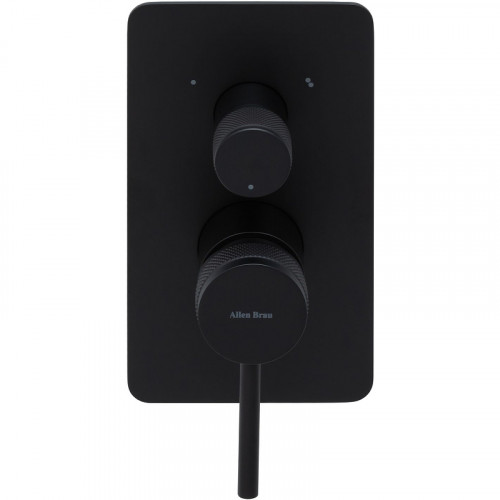Смеситель для душа Allen Brau Priority 5.31A11-31 Черный матовый латунь встраиваемый