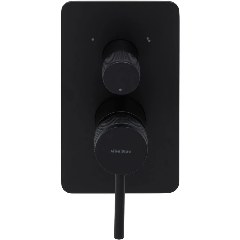 Смеситель для душа Allen Brau Priority 5.31A11-31 Черный матовый латунь встраиваемый