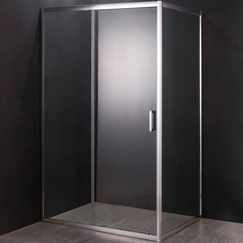 Душевой уголок Orange 150x80 E23-15080TCR профиль Хром стекло прозрачное