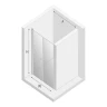 Душевая дверь New Trendy NEW SOLEO Light gold x170 D-0526A