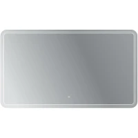 Зеркало Cezares Duet 140 CZR-SPC-DUET-1400-800-LED-TCH с подсветкой с лазерной гравировкой и сенсорным выключателем стекло