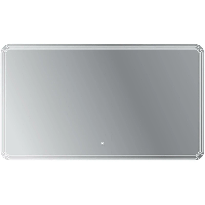Зеркало Cezares Duet 140 CZR-SPC-DUET-1400-800-LED-TCH с подсветкой с лазерной гравировкой и сенсорным выключателем стекло