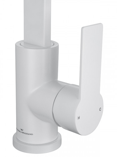 Смеситель для кухни Wonzon &amp; Woghand WW-AE4550-MW цвет Белый матовый
