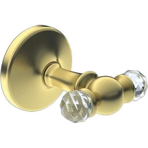 Двойной крючок Art&Max Antic Crystal AM-E-2686SJ-Do Золото