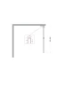 Душевая перегородка BelBagno Uno 90 UNO-L-1-TB-90-GR-Cr профиль Хром стекло тонированное