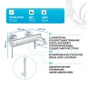 Смеситель для ванны Grohe Essence+ 33628001 Хром латунь на стену