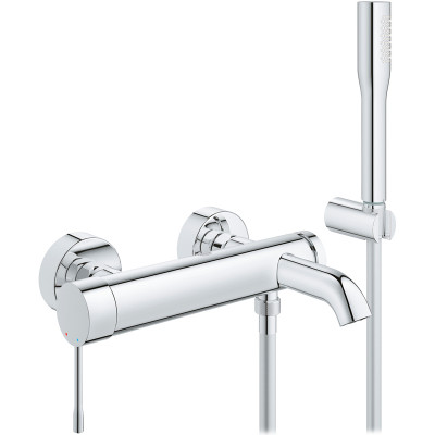 Смеситель для ванны Grohe Essence+ 33628001 Хром латунь на стену