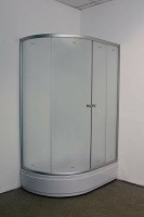 Душевой уголок Parly 120x80 R ZFM1201R профиль Хром матовый стекло матовое