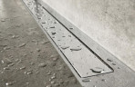 Душевой уголок DIWO Анапа 90х90 + 1105-00155 с душевым лотком профиль Хром стекло прозрачное