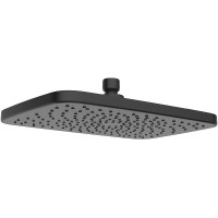 Верхний душ Lemark LM8135BL Черный пластик на потолок