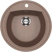 Кухонная мойка Ulgran Classic U-603-307 Терракот искусственный камень (литьевой мрамор) встраиваемый