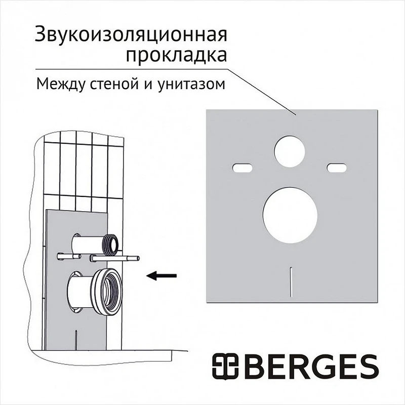Комплект унитаза Ceramicanova Vogue CN4008T с инсталляцией Berges Atom 410 040340 с сиденьем Микролифт и Черной матовой клавишей смыва фарфор подвесной
