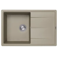 Кухонная мойка Abber Quarz 78 AQ2904S цвет Песочный