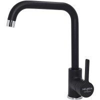 Смеситель для кухни Melodia della vita Ostessa MDV35115_bk Черный Хром латунь