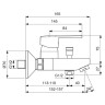 Комплект смесителей Vidima Uno BD127AA