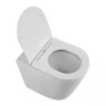 Унитаз BelBagno Flay-R BB1003CBR/SC приставной цвет Белый с сиденьем Микролифт