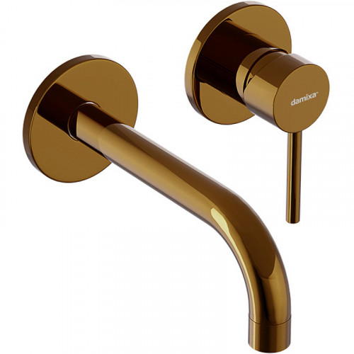 Смеситель для раковины Damixa Scandinavian Pure 360260600 Золото латунь встраиваемый