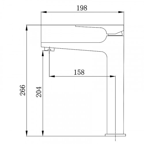 Смеситель для раковины Azario Arida AZ-K9054MG цвет Золото матовое