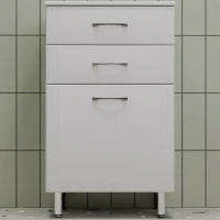 Комод Style Line Эко Стандарт ТН 50 ЛС-00002330 Белый глянцевый МДФ / ЛДСП