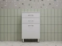 Комод Style Line Эко Стандарт ТН 50 ЛС-00002330 Белый глянцевый МДФ / ЛДСП