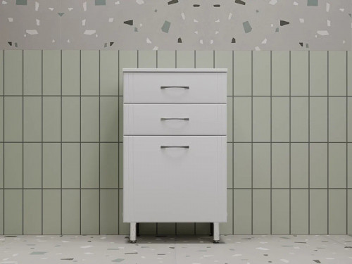 Комод Style Line Эко Стандарт ТН 50 ЛС-00002330 Белый глянцевый МДФ / ЛДСП