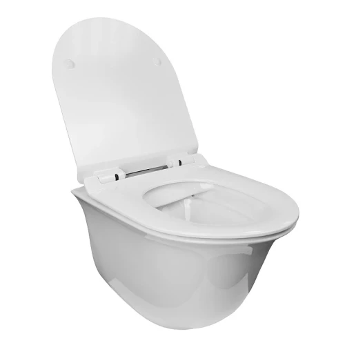 Унитаз Azario Felice AZ-0051 подвесной цвет Белый с сиденьем Микролифт