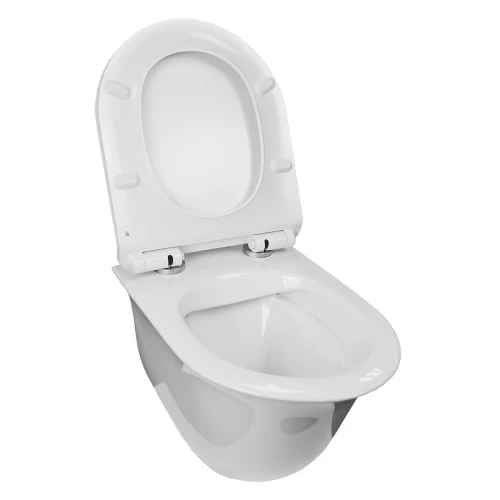 Унитаз Azario Felice AZ-0051 подвесной цвет Белый с сиденьем Микролифт
