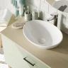 Раковина накладная Pragma Pelao 41 901855.PEL1.GWRL.015-2 цвет Белый глянцевый