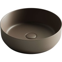 Раковина-чаша Ceramicanova Element 39 CN6022MDB Темно-коричневая матовая фарфор накладная