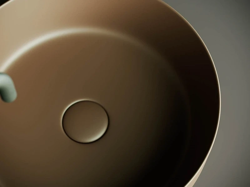 Раковина-чаша Ceramicanova Element 39 CN6022MDB Темно-коричневая матовая фарфор накладная