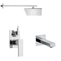 Душевая система Paini Grazia 21CRSET26911BATHHEAD цвет Хром
