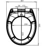Комплект унитаза с инсталляцией Jacob Delafon Patio E21734RU-00 с сиденьем Микролифт и клавишей смыва Хром фарфор подвесной