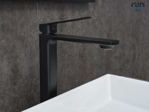 Смеситель для раковины Gid Niagara L057BMD цвет Черный матовый