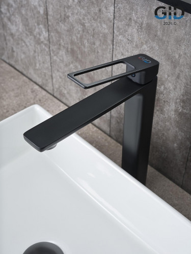 Смеситель для раковины Gid Niagara L057BMD цвет Черный матовый