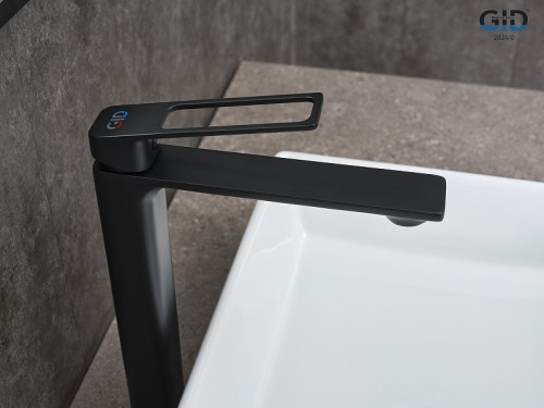 Смеситель для раковины Gid Niagara L057BMD цвет Черный матовый