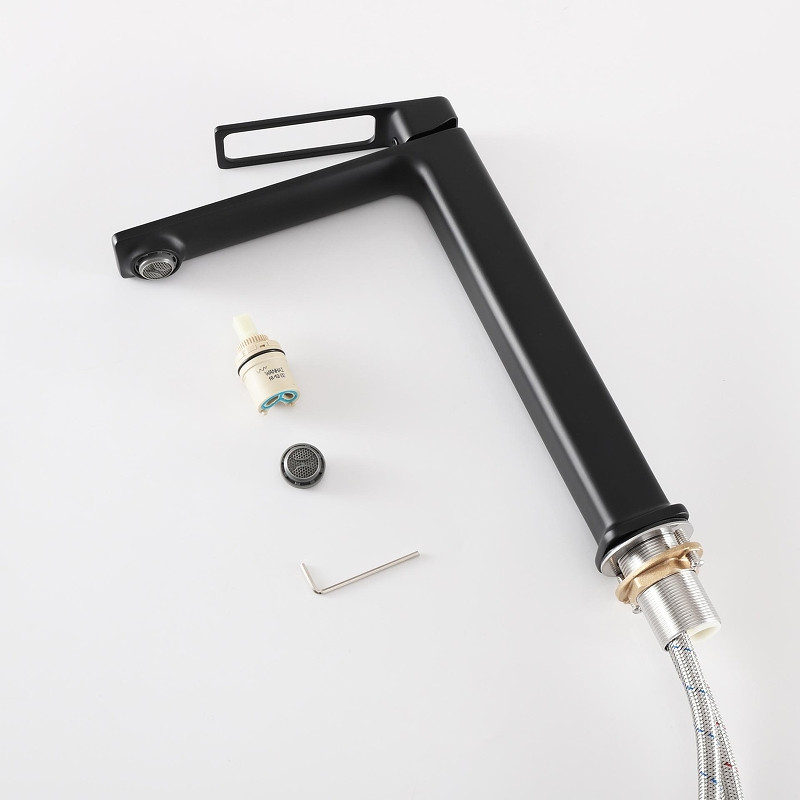 Смеситель для раковины Gid Niagara L057BMD цвет Черный матовый