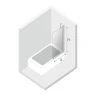 Шторка для ванны New Trendy NEW SOLEO Chrome x50 P-0072