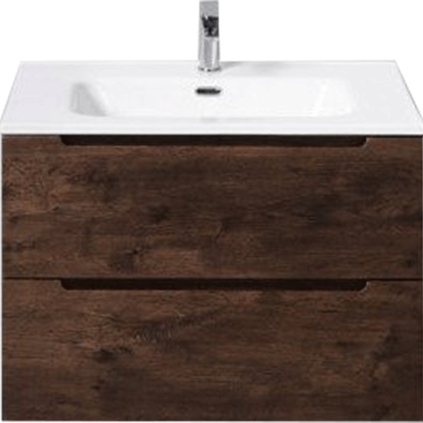 Тумба под раковину BelBagno ETNA 39-700/390-2C-SO-RW-P подвесная Rovere Moro МДФ / ЛДСП